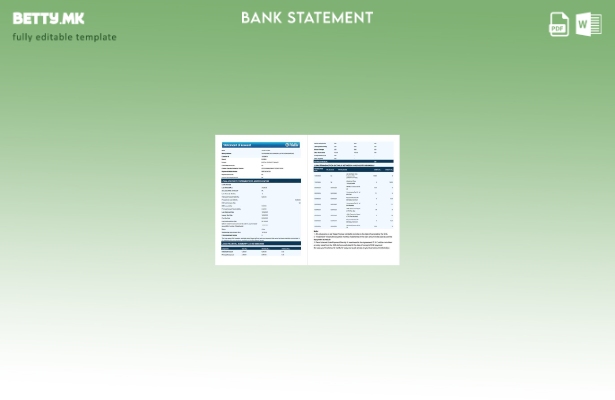 модерен стил Индија Bajaj Finserv извод на сметката збор страници шаблон
